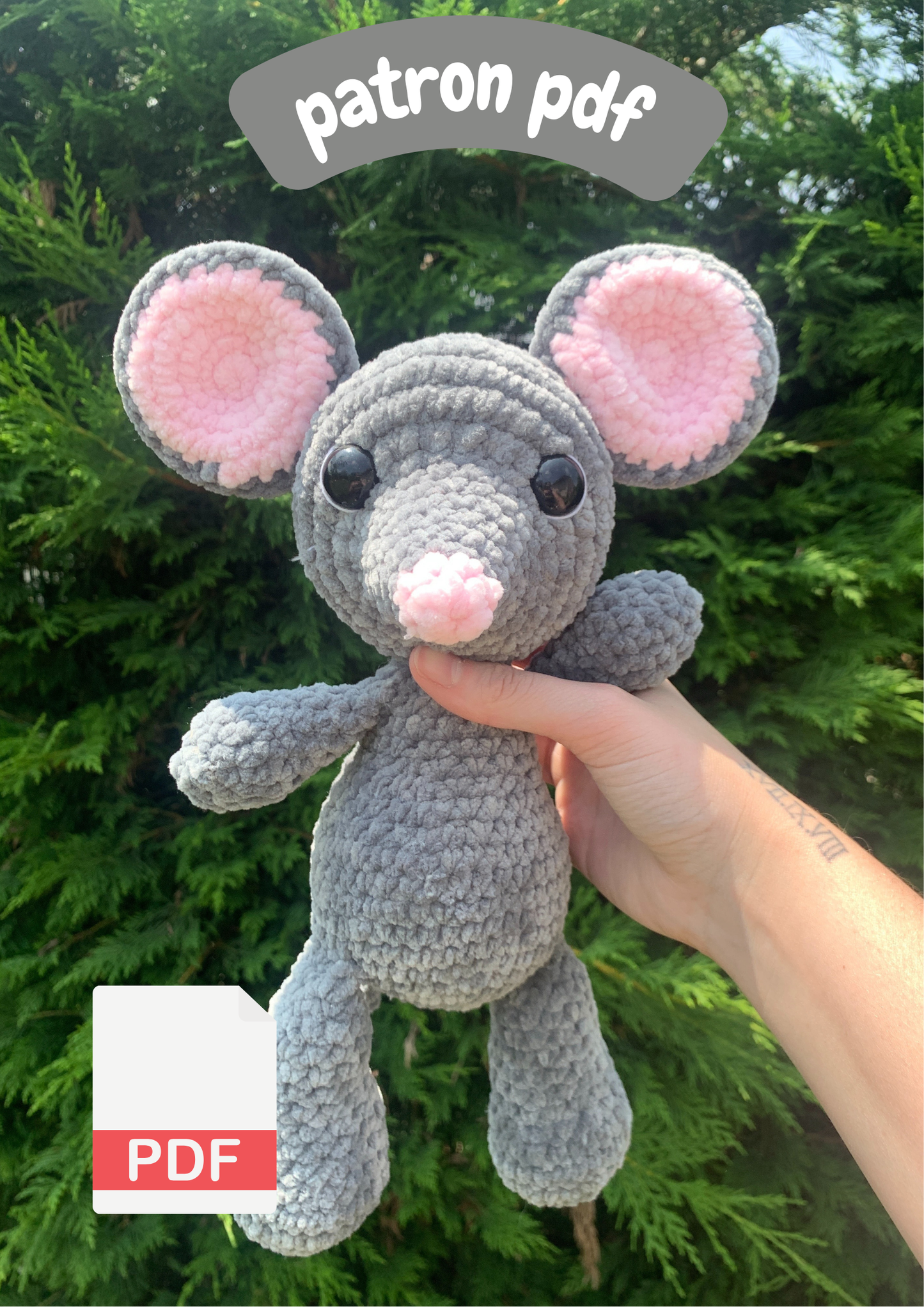 Patron de crochet souris