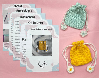 Kit crochet pochette